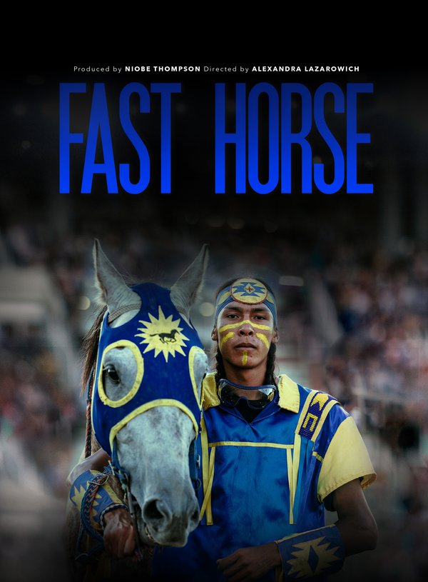 Fast Horse Portrait Card